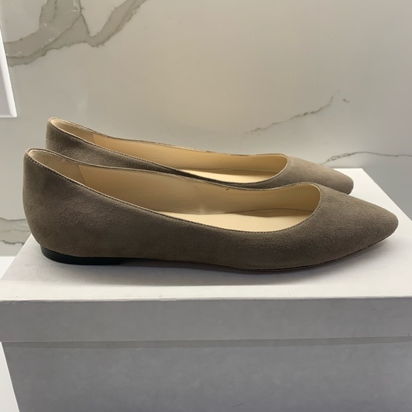 Jimmy Choo shoes flats size 38.5 beige - Picture 2 of 9